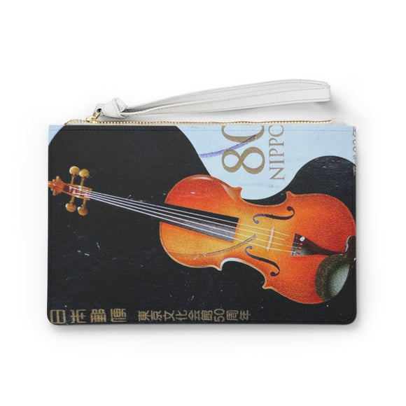 Violin Clutch Bag