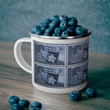 Texas State 1945 Stamp Enamel Mug