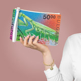 Praying Mantis Clutch Bag