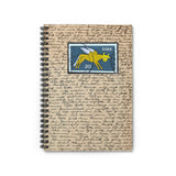 Irish Cow Stamp Spiral Notebook