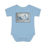 Windmill Stamp Baby Onesie