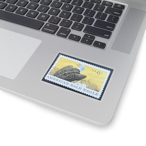Bald Eagle Stamp Sticker
