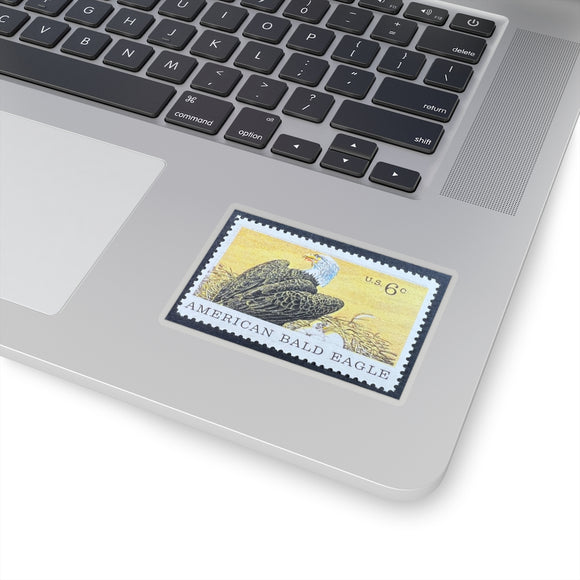 Bald Eagle Stamp Sticker