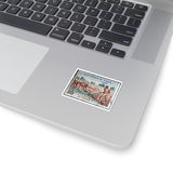 Farmer Stamp Sticker