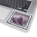 Train Stamp Sticker