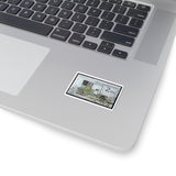 Vintage Car Stamp Sticker