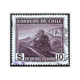 Train Stamp Sticker
