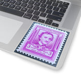 Edgar Allan Poe 1947 USA Vintage Postage Stamp Sticker