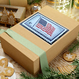 American Flag Stamp Sticker