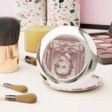 Edgar Allan Poe Compact Travel Mirror
