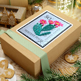 Cactus Flowers Stamp Sticker