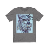 Giant Schnauzer Dog Stamp T-shirt