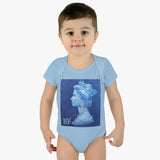 Queen Stamp Baby Onesie