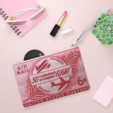 Air Mail Flight Clutch Bag