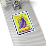 Eggplant Vegetable Stamp Sticker