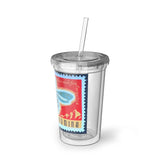 Bee Acrylic Cup