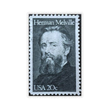 Herman Melville Stamp Sticker