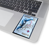 Columbia Map Stamp Sticker