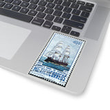 Mexico Ship Stamp Sticker
