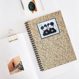 Panda Bear Stamp Spiral Notebook