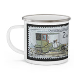Car 1905 Stamp Enamel Mug