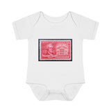 Alexander Hamilton Stamp Baby Onesie
