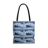 Peace & War 1946 Stamp Tote Bag