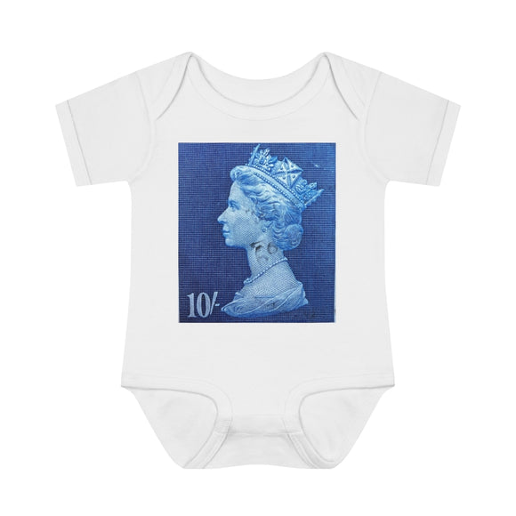Queen Stamp Baby Onesie