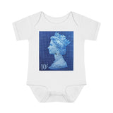 Queen Stamp Baby Onesie