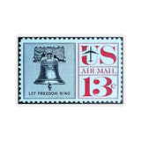 Liberty Bell Stamp Sticker