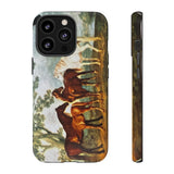 Wild Horses Stamp - Tough Phone Case