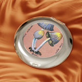 Mushrooms Compact Travel Mirror