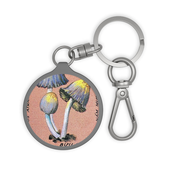 Mushrooms Keyring
