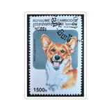 Welsh Corgi Dog Stamp Sticker
