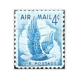 Blue Eagle Stamp Sticker