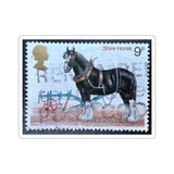 Shire Horse Stamp Sticker