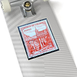 Columbian Castle Stamp Sticker