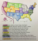 State Keychains - Southwest Region 4