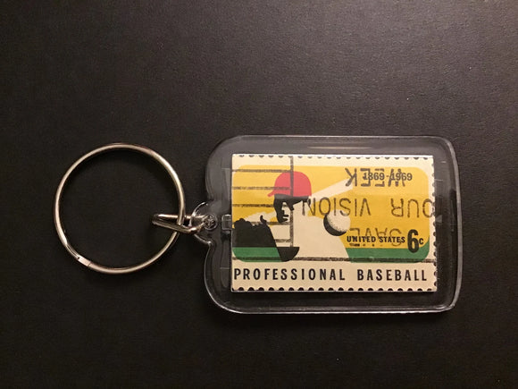 Baseball Keychain
