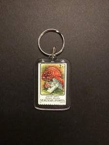 Mushroom Keychain