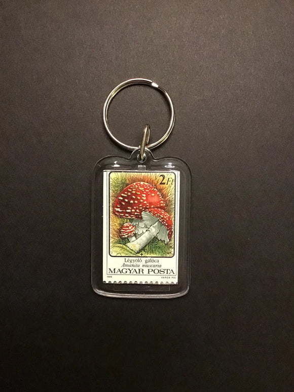 Mushroom Keychain
