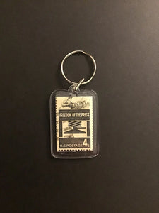 Freedom of the Press Keychain