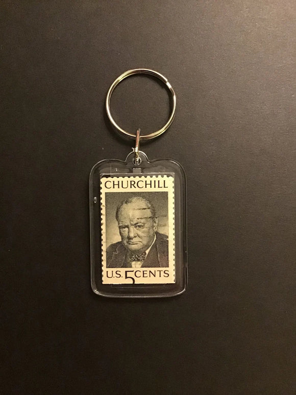 Winston Churchill Keychain
