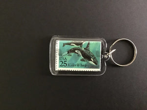 Killer Whale Keychain