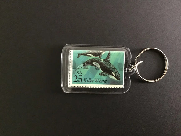 Killer Whale Keychain