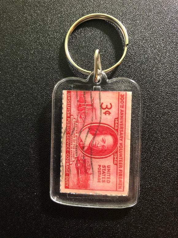 Fire Fighter Keychain
