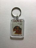 Puppy Love Keychain