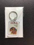 Puppy Love Keychain
