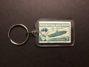 Navy Keychain