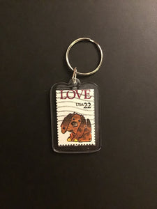 Puppy Love Keychain
